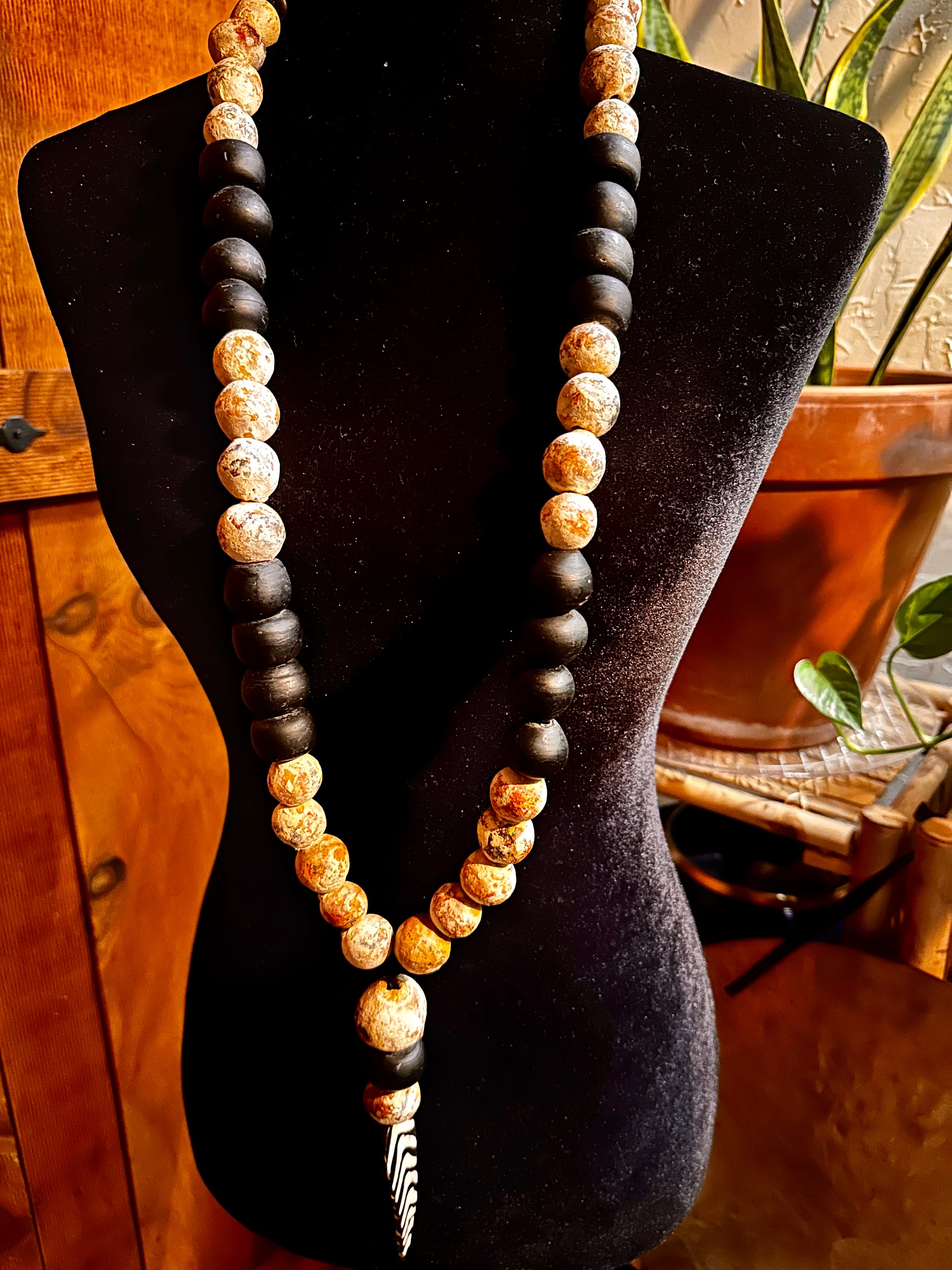 Zebra - Chunky Mala