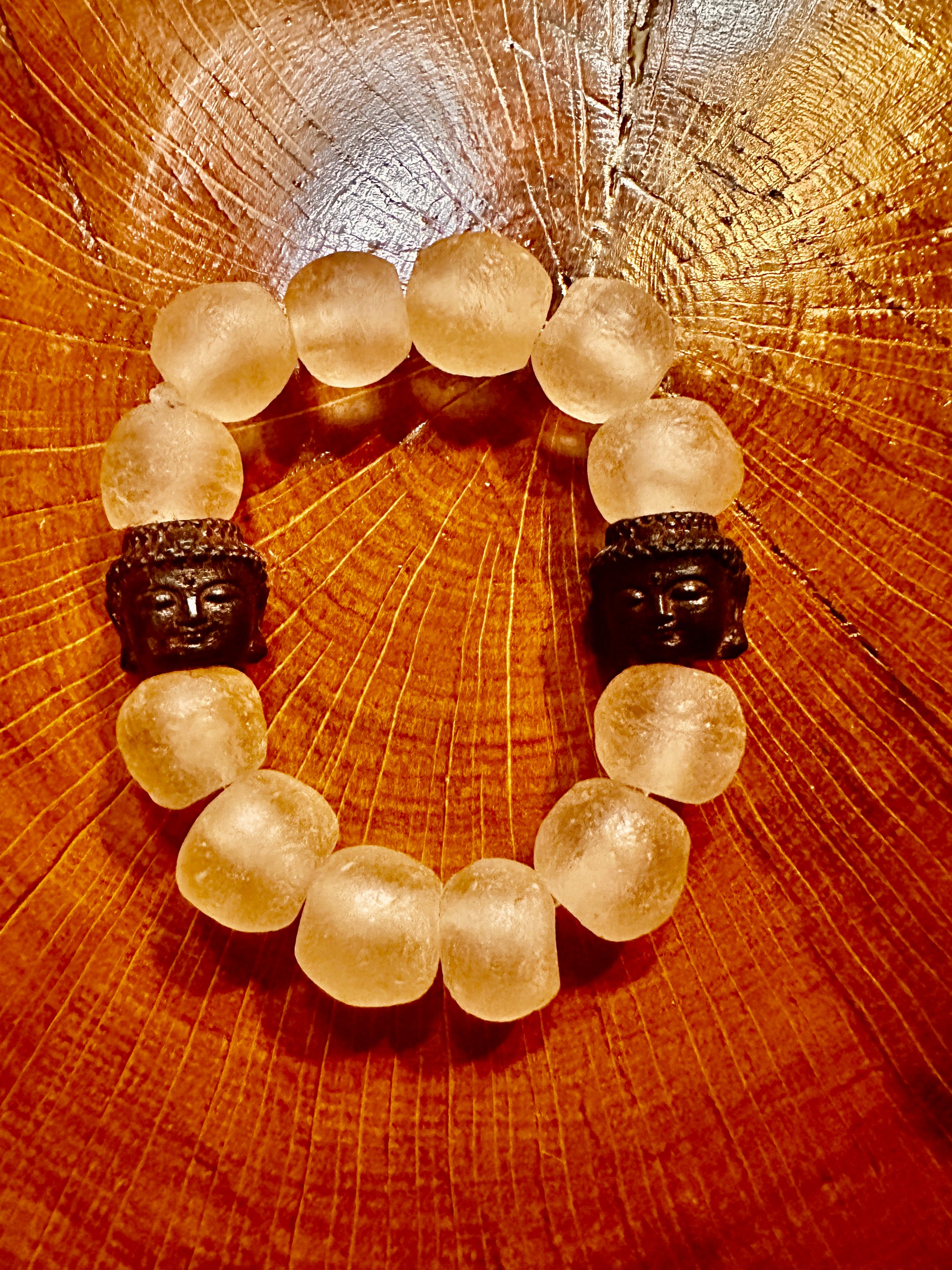 Rose Stone - Chunky Bracelet